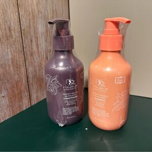 Shampoo and Conditioner Set - Purple and Orange